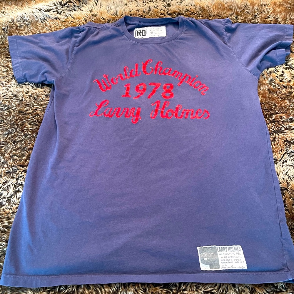 Mens Larry Holmes T-shirt